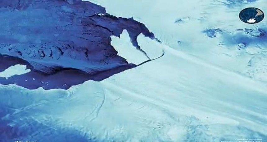 Un glaciar de casi el tamaño de Manhattan en la Antártida pone en alerta por nuevas grietas