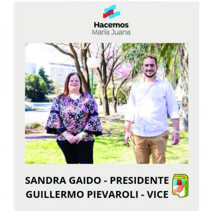Sandra Gaido y Guillermo Pievaroli en 