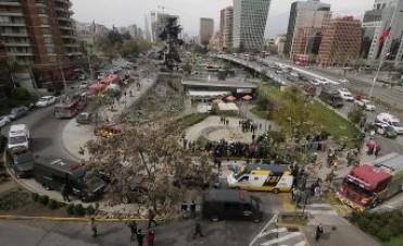 Explosión en un restaurante de Santiago de Chile