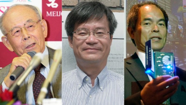 Premio Nobel de Física para los inventores de los LEDs: Isamu Akasaki, Hiroshi Amano y Shuji Nakamura