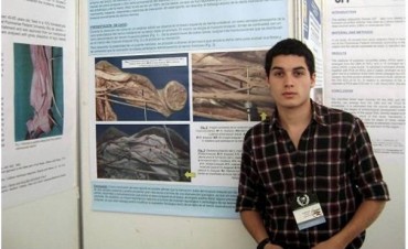 Un joven de Gualeguaychú realizó un hallazgo científico